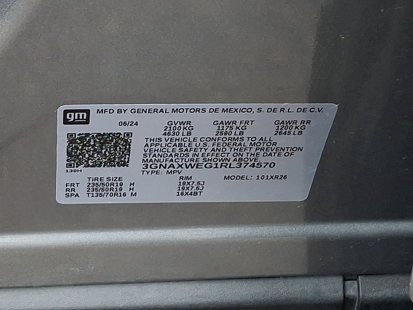 2024 Chevrolet Equinox RS