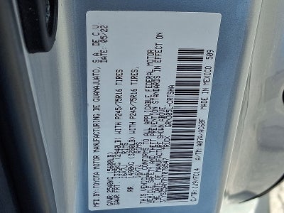 2022 Toyota Tacoma 4WD SR