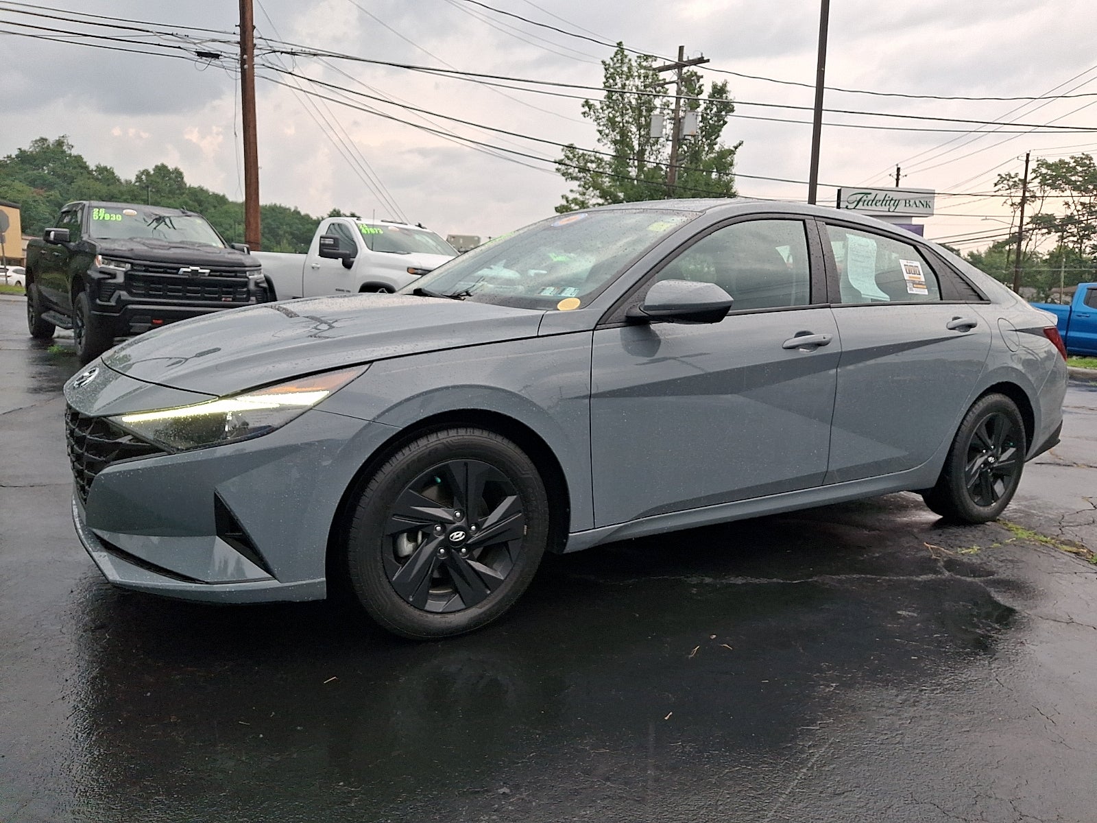 2023 Hyundai Elantra Hybrid Blue