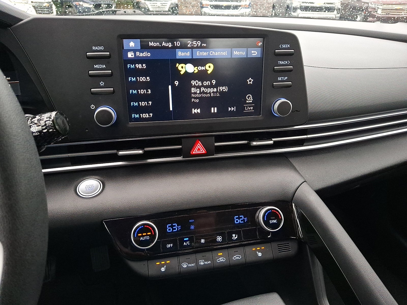 2023 Hyundai Elantra Hybrid Blue