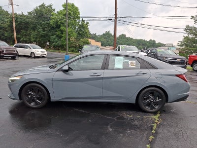2023 Hyundai Elantra Hybrid Blue