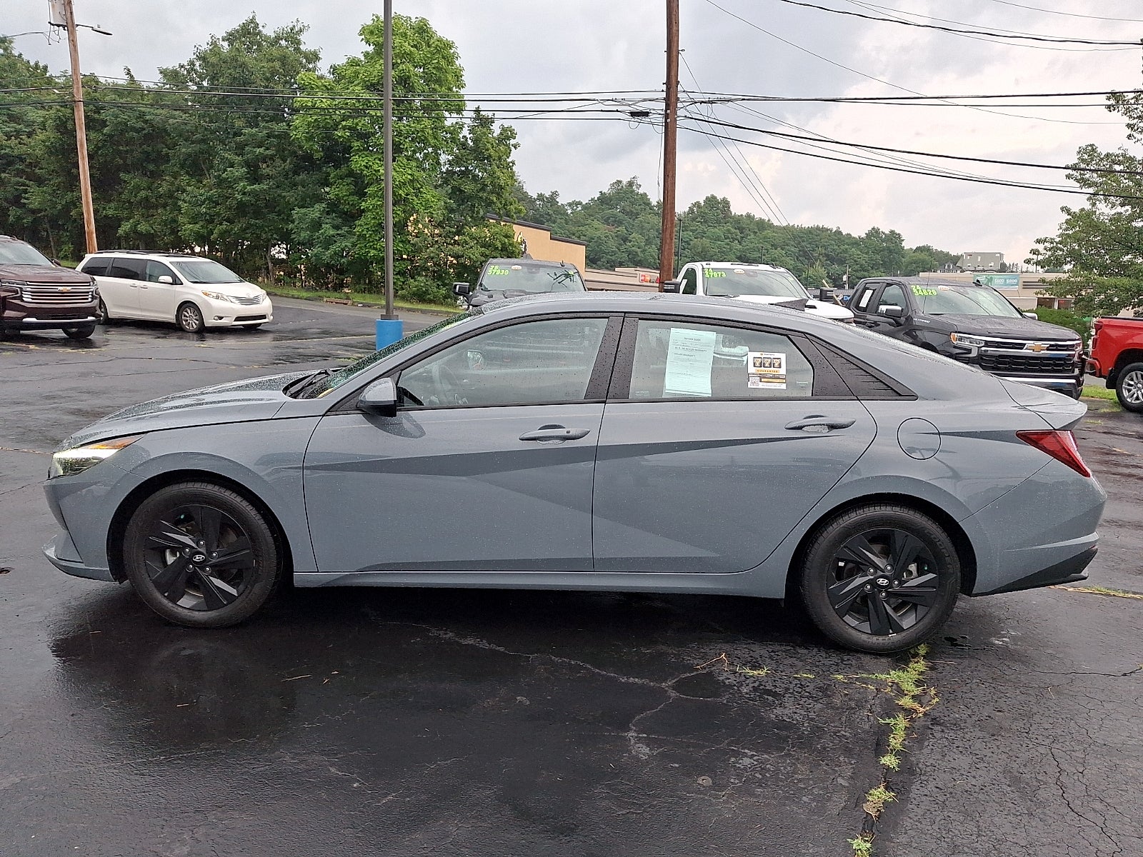2023 Hyundai Elantra Hybrid Blue