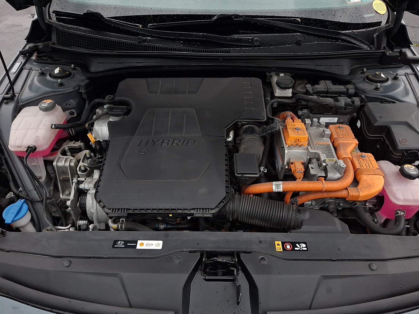 2023 Hyundai Elantra Hybrid Blue