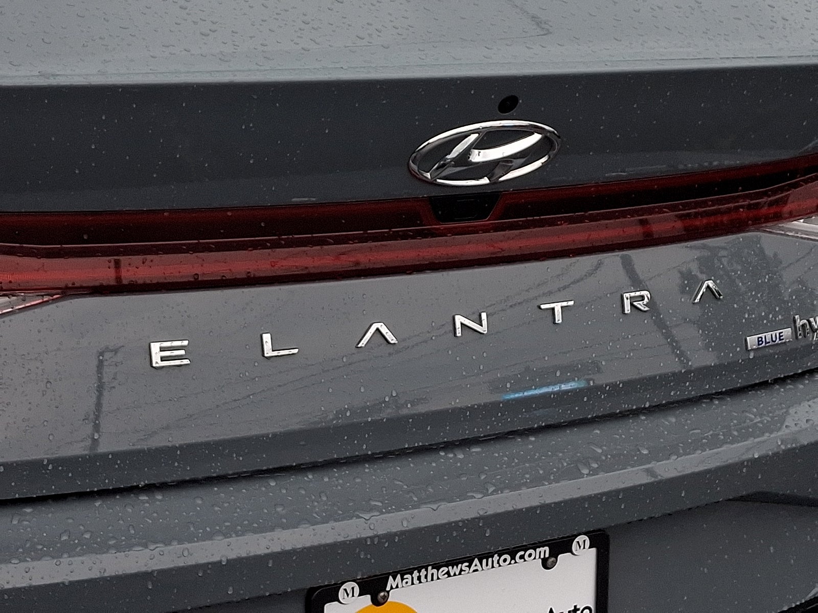 2023 Hyundai Elantra Hybrid Blue