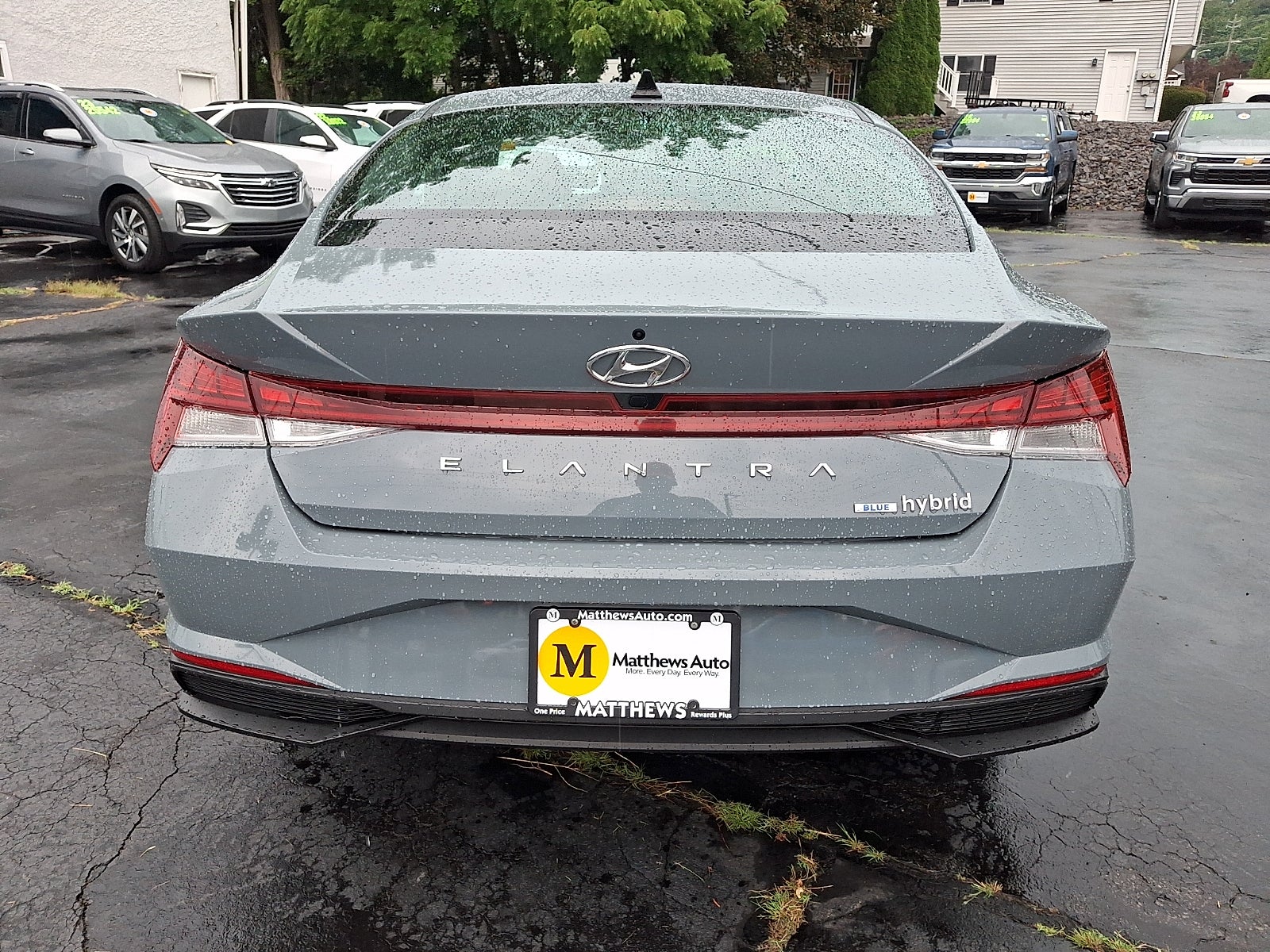 2023 Hyundai Elantra Hybrid Blue