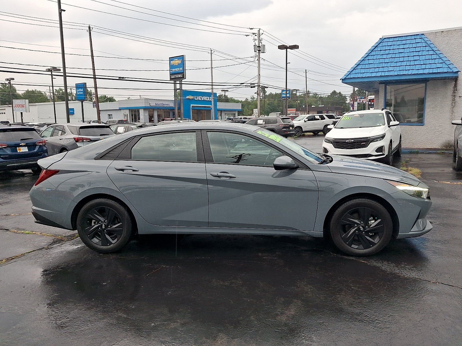 2023 Hyundai Elantra Hybrid Blue