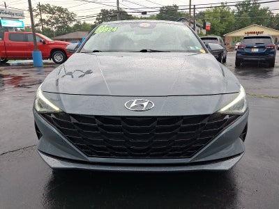 2023 Hyundai Elantra Hybrid Blue