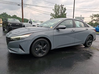 2023 Hyundai Elantra Hybrid Blue