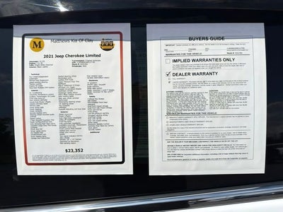 2021 Jeep Cherokee Limited