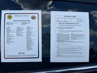 2018 Toyota RAV4 XLE