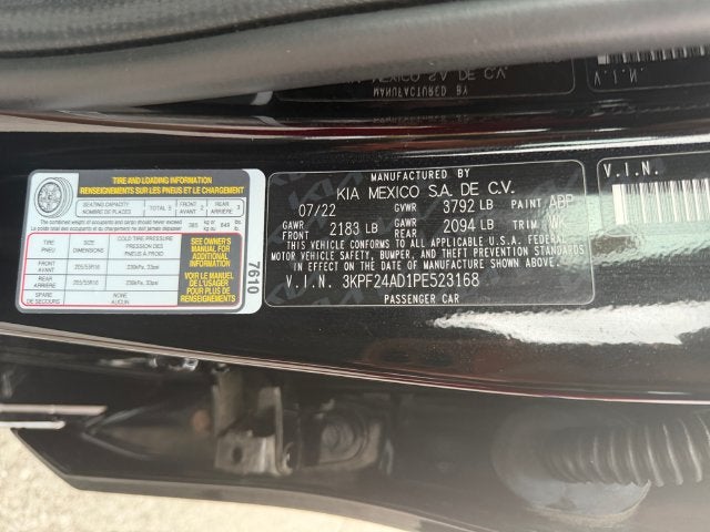 2023 Kia Forte LXS