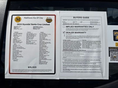 2024 Hyundai Santa Cruz Limited