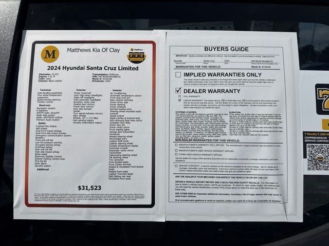 2024 Hyundai Santa Cruz Limited