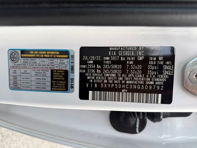 2022 Kia Telluride SX