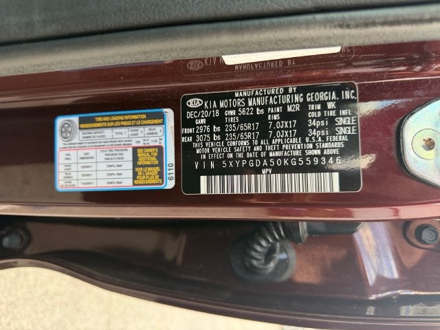 2019 Kia Sorento LX