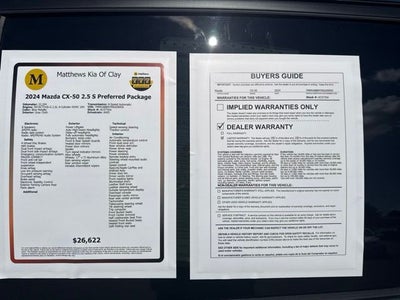 2024 Mazda Mazda CX-50 2.5 S Preferred Package