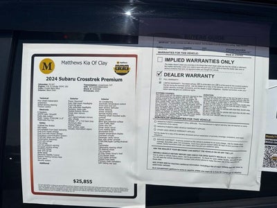 2024 Subaru Crosstrek Premium