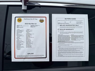2023 Kia Niro LX