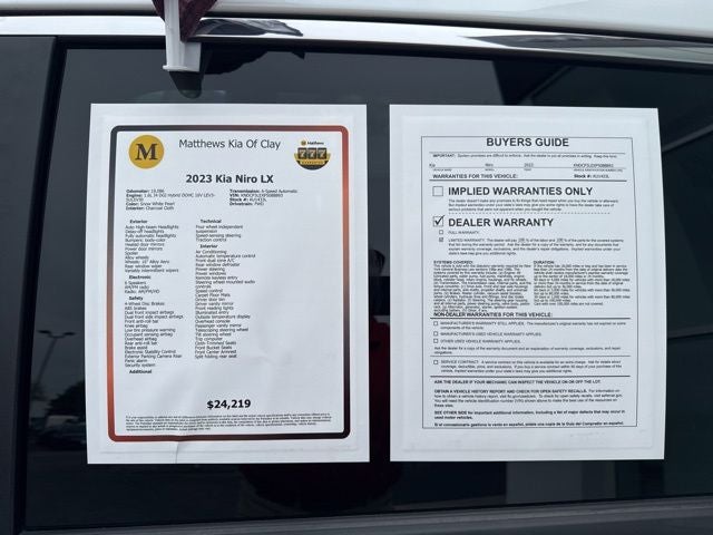 2023 Kia Niro LX