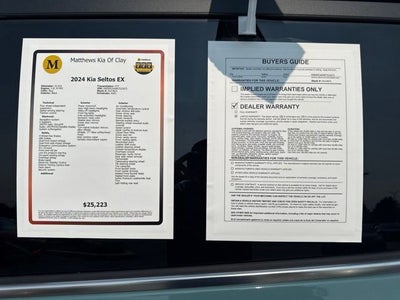 2024 Kia Seltos EX