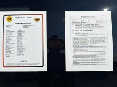 2024 Kia Carnival LX
