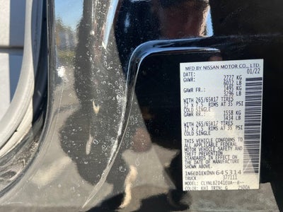 2022 Nissan Frontier SV