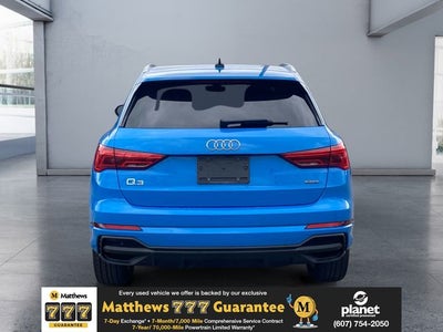 2023 Audi Q3 Premium S Line quattro