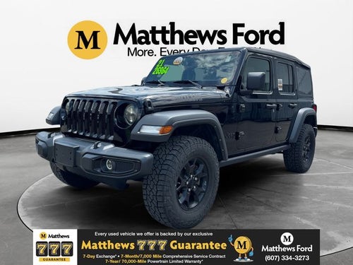 2021 Jeep Wrangler Unlimited Willys