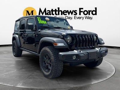 2021 Jeep Wrangler Unlimited Willys