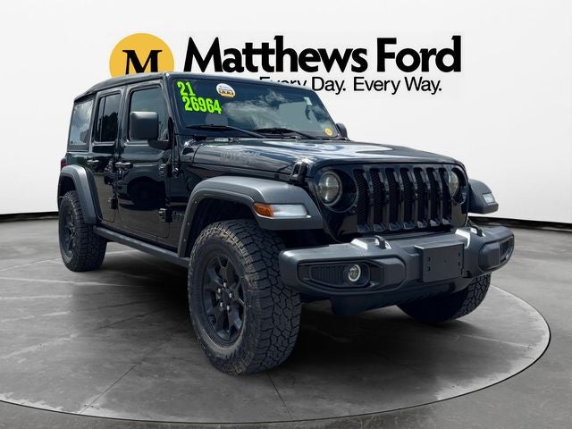 2021 Jeep Wrangler Unlimited Willys