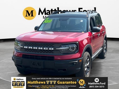 2021 Ford Bronco Sport Badlands