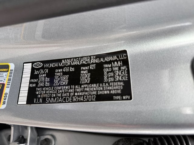 2024 Hyundai Tucson SE