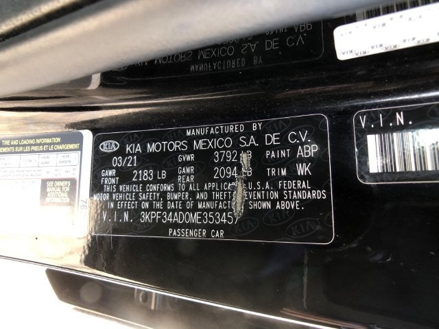 2021 Kia Forte GT-Line