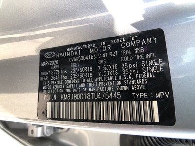 2026 Hyundai Tucson Hybrid SEL