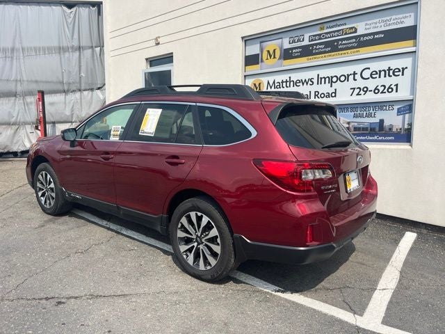 2015 Subaru Outback 3.6R Limited