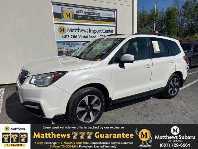 2018 Subaru Forester 2.5i Limited
