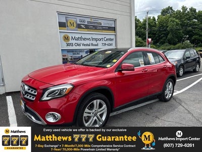 2019 Mercedes-Benz GLA GLA 250 4MATIC®