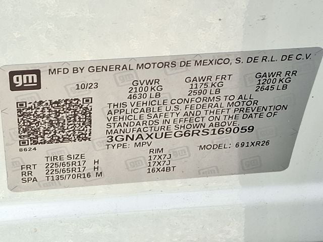 2024 Chevrolet Equinox LT