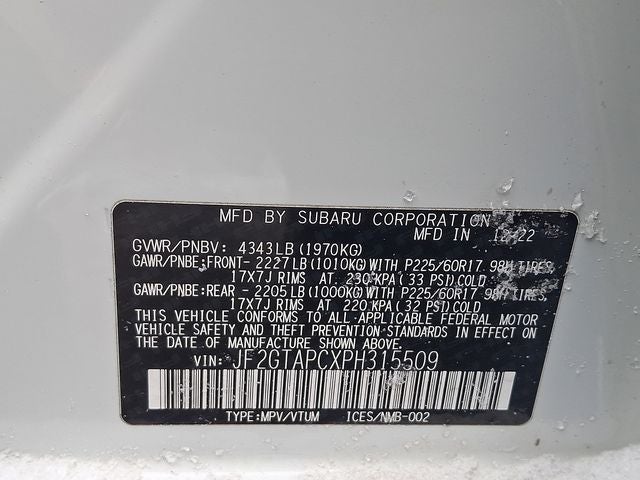 2023 Subaru Crosstrek Premium