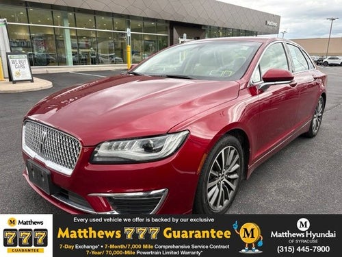 2017 Lincoln MKZ Select