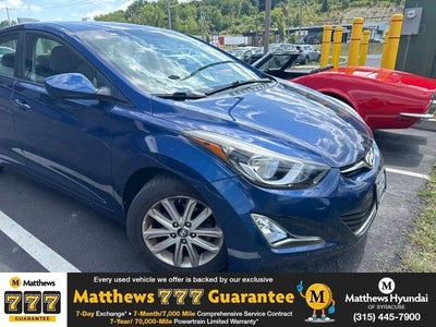 2015 Hyundai Elantra SE