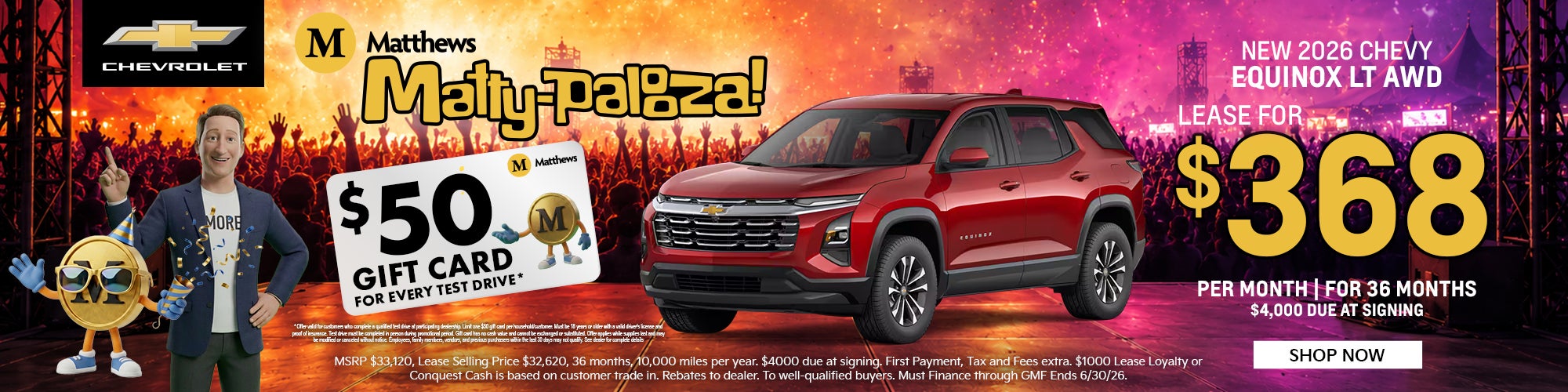 New 2026 Chevy Equinox LT 